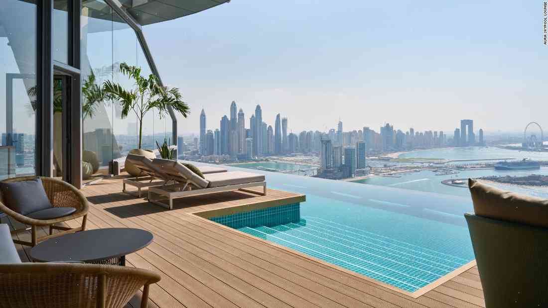 This floating infinity pool in Dubai is billed as the world’s first ‘spherical infinity pool’