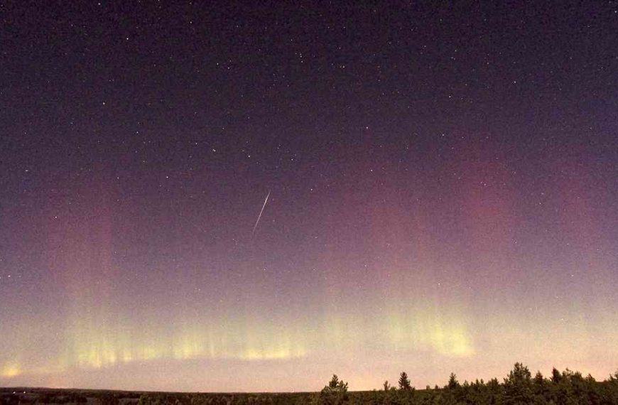 Big wave of the northern lights rises again in UK skies